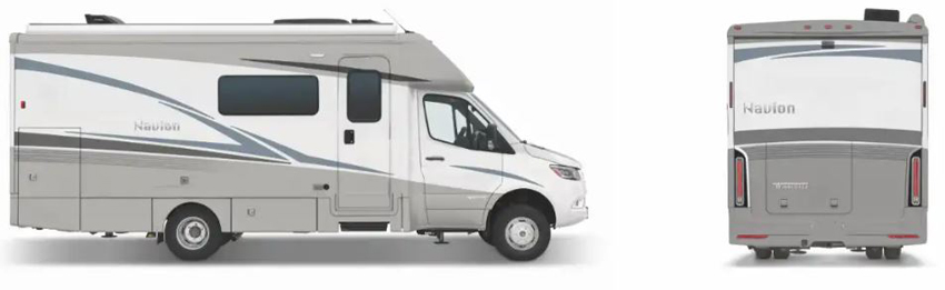 Winnebago Navion Dune Frost Exterior Option